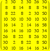 ( 2    30   2    30   26   30 )            8    8    14   8    8    74         ...    22   8    26   30            30   2    8    22   8    50            30   10   16   14   16   34