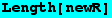 Length[newR]
