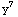 y^7